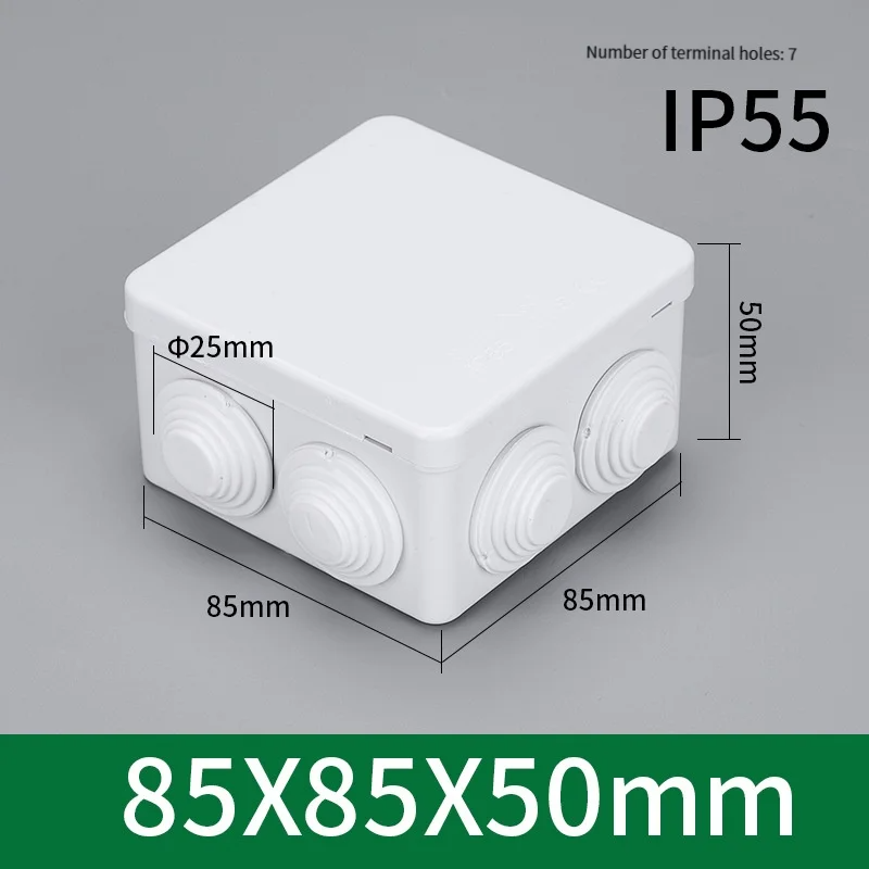 Outdoor Power Monitor - Skrzynka zewnętrzna plastikowa wodoszczelna IP55 85