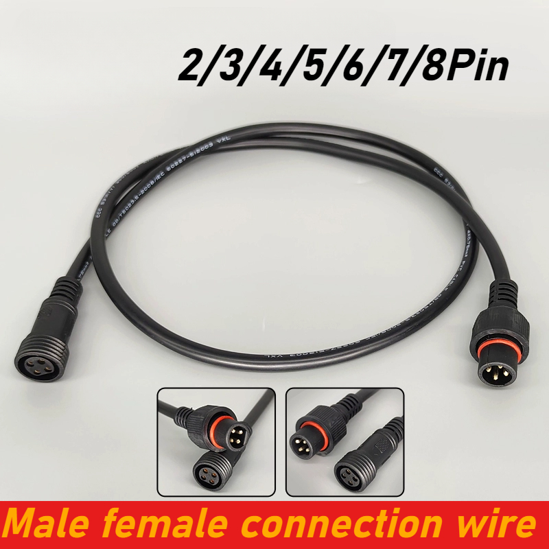 Outdoor Power Line - IP67 Wodoodporne złącze 2 3 4
