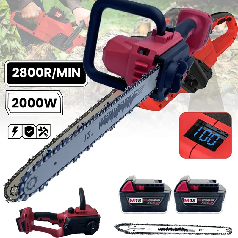 Pole Saw Cordless - Bezszczotkowa piła łańcuchowa 12 cali z