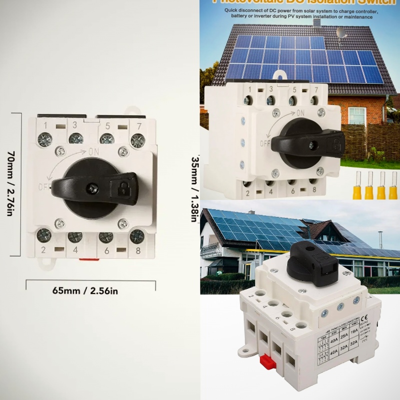Outdoor Power Disconnect - Wysokiej jakości przełącznik izolacyjny DC 4P