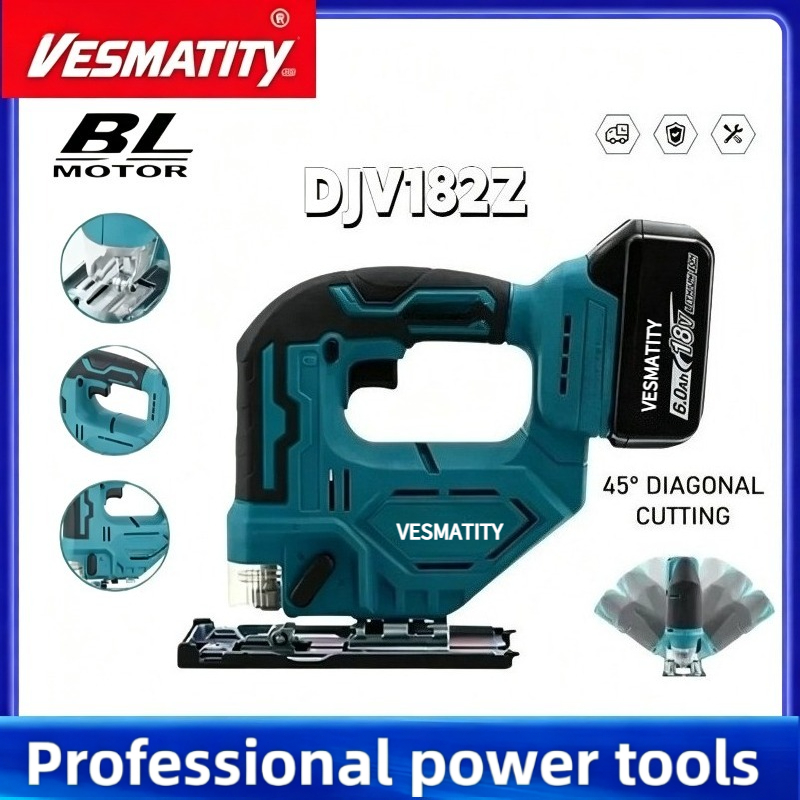 Pole Saw Cordless - Bezszczotkowa piła szablasta DJV182Z 340W z