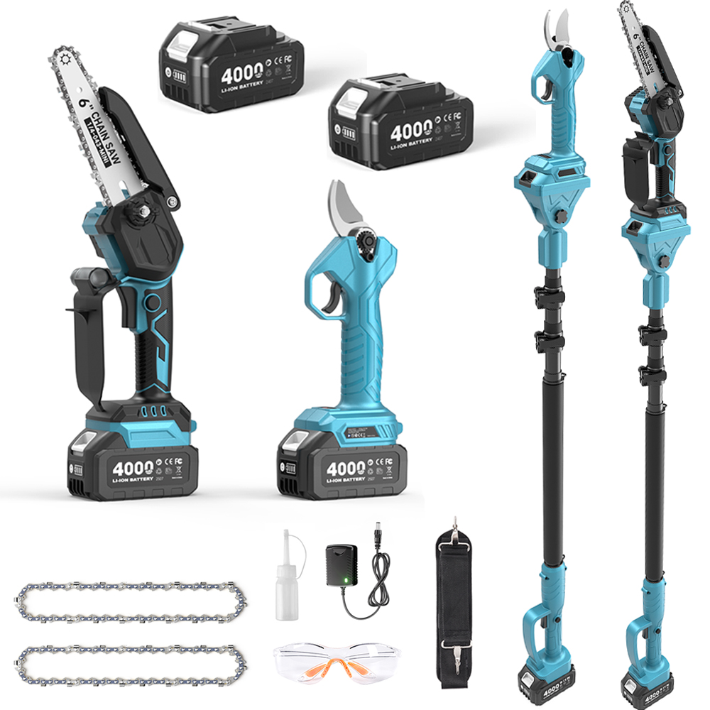 Pole Saw Cordless - Taskstar 3-w-1 Bezszczotkowy Podkaszarka na Teleskopie