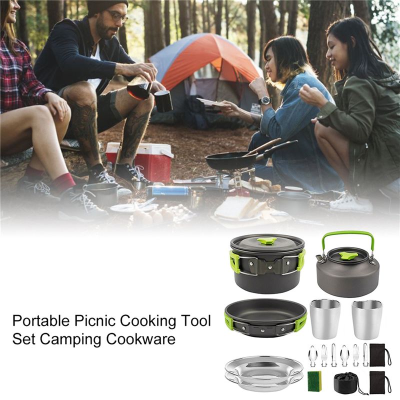【KUPCY】 Zestaw naczyń kempingo – Outdoor Power And Equipment recenzja i cena