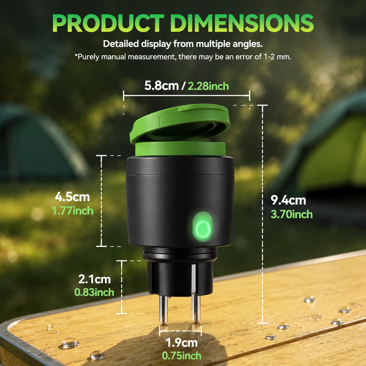Inteligentna wtyczka WiFi Tuya – Outdoor Power Outlet Wifi recenzja i cena