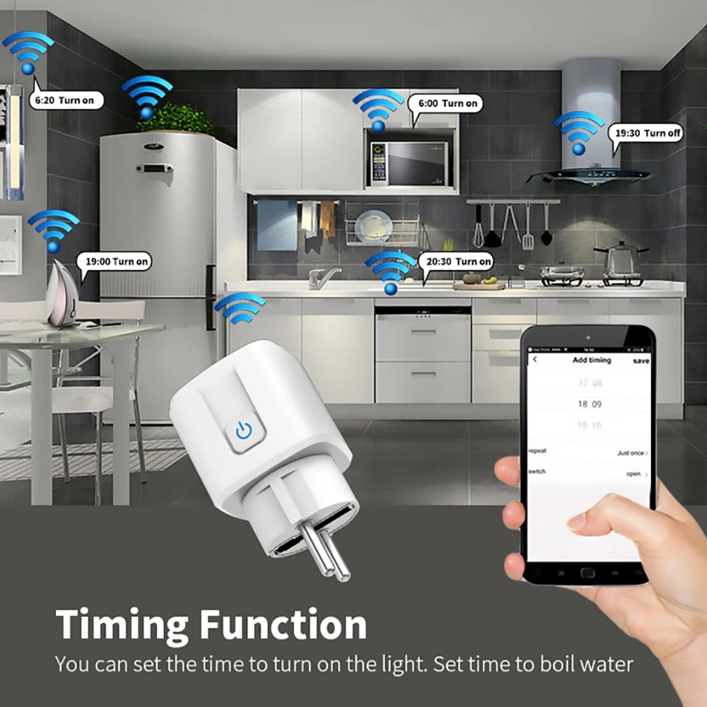 Inteligentne gniazdko Tuya WiF – Outdoor Power Outlet Wifi recenzja i cena