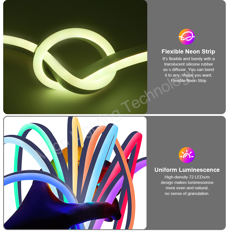 Taśma LED Neon RGB 220V z wtyc – Outdoor Power Outlet Wifi recenzja i cena