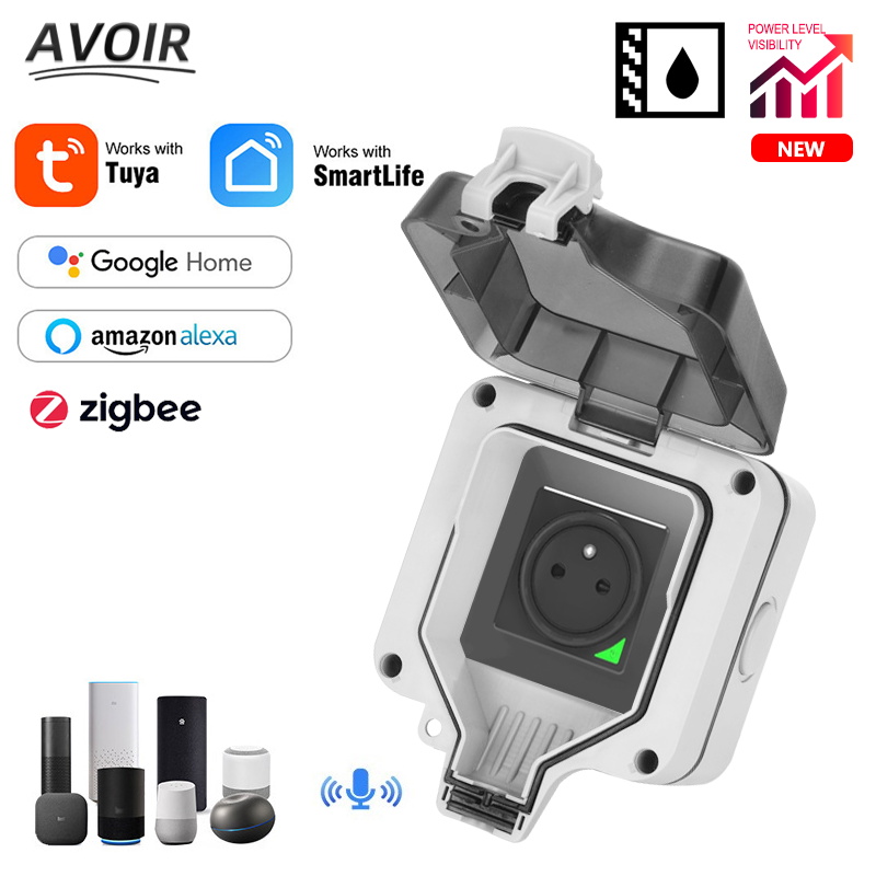 Avoir Zigbee Tuya IP66 zewnętr – Outdoor Power Outlet Wifi recenzja i cena