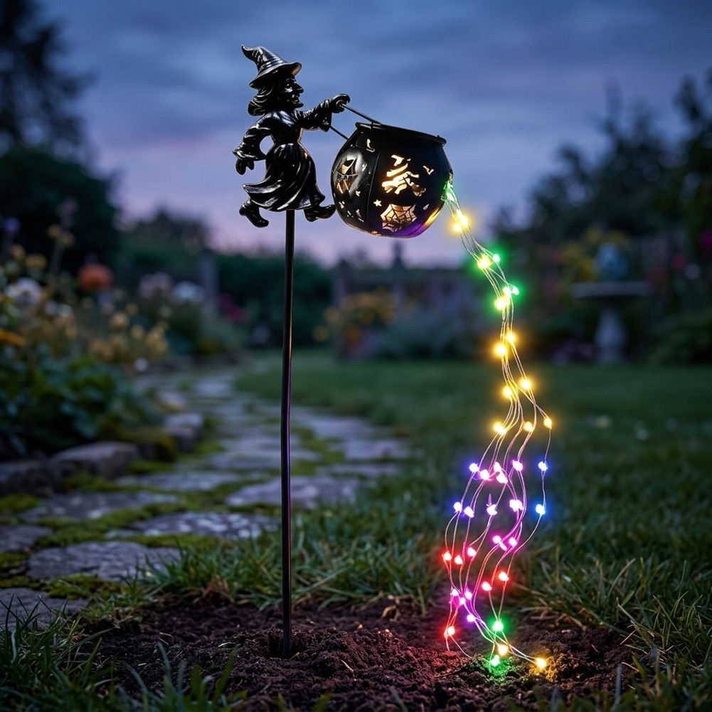 Lampa ogrodowa w kształcie cza – Outdoor Yard Power Stake recenzja i cena