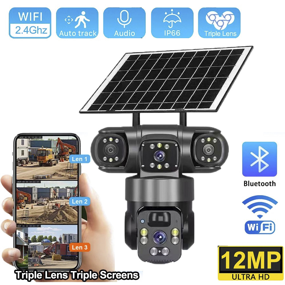 Kamera solarna 4G z trzema obi – Outdoor Power Monitor recenzja i cena
