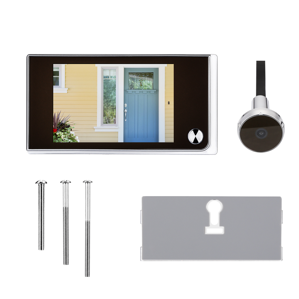 Dzwonek do drzwi z kamerą 3,5  – Outdoor Power Monitor recenzja i cena