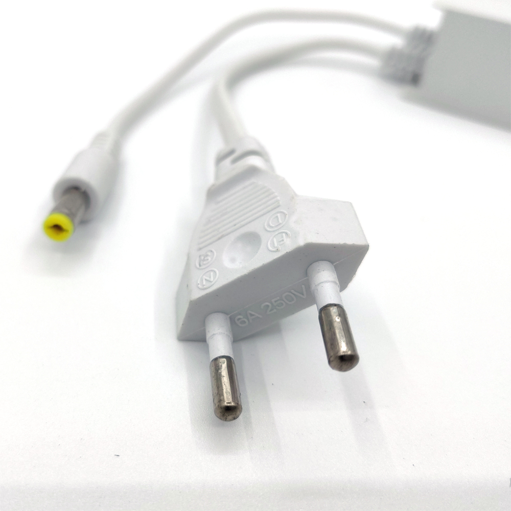 Białe wejście AC 100-240 V DC  – Outdoor Power Adapter recenzja i cena