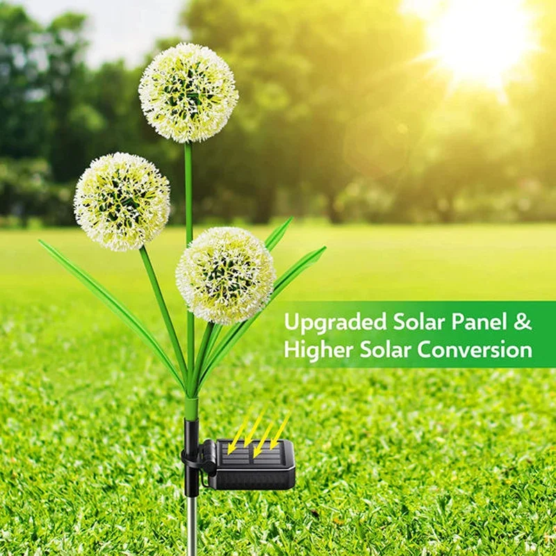 Ogród Solarna Lampka Koniczyna – Outdoor Yard Power Stake recenzja i cena