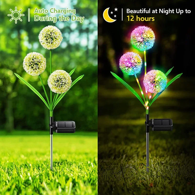Ogród Solarna Lampka Koniczyna – Outdoor Yard Power Stake recenzja i cena