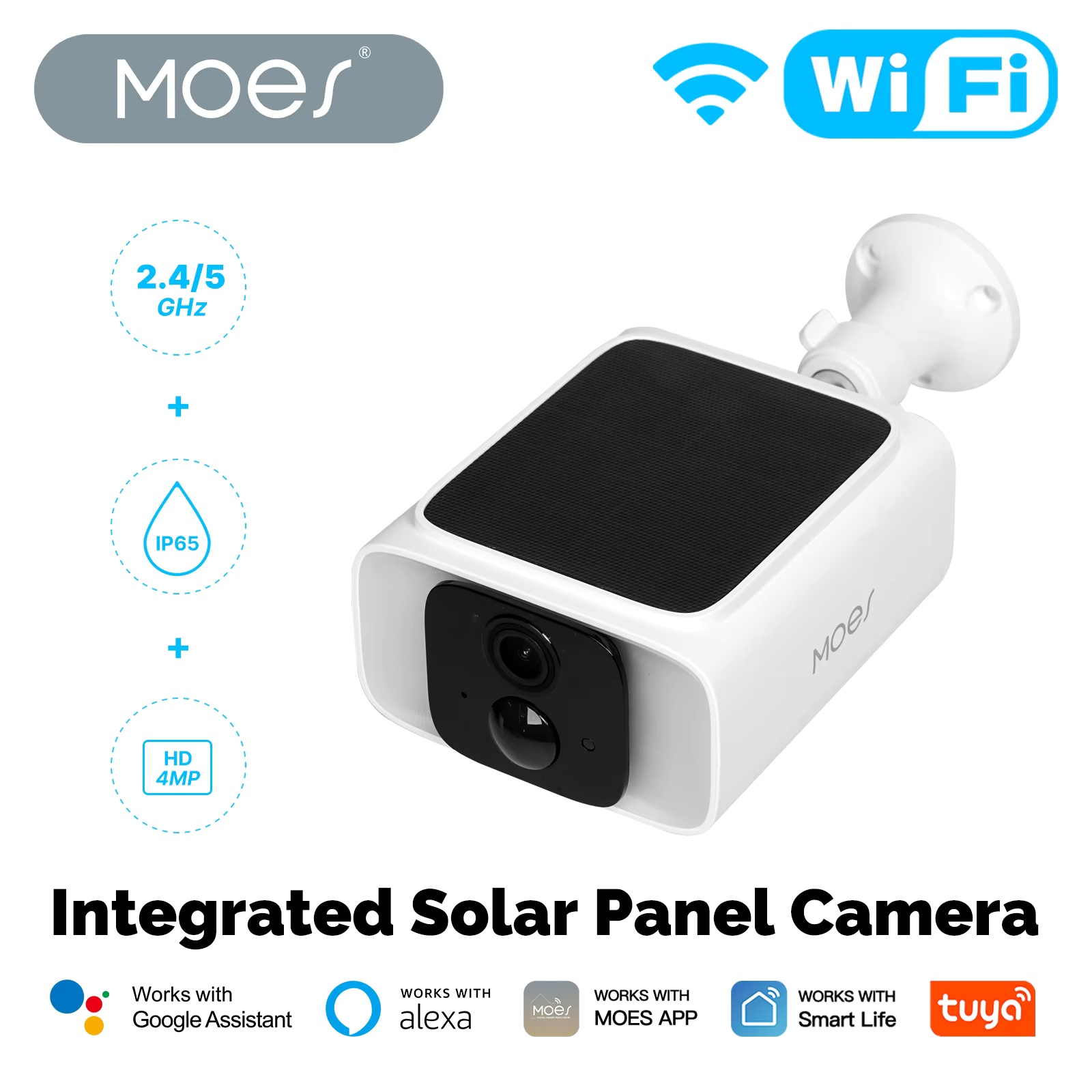 Kamera MOES Tuya Smart WiFi za – Outdoor Power Monitor recenzja i cena
