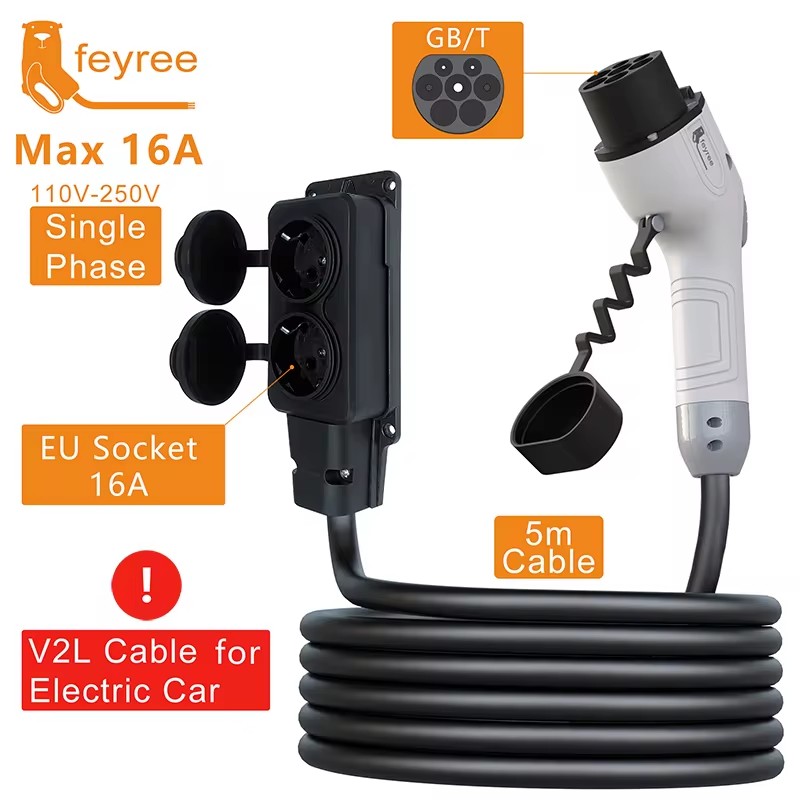 Kabel rozładowujący Feyree V2L – Outdoor Power Adapter recenzja i cena