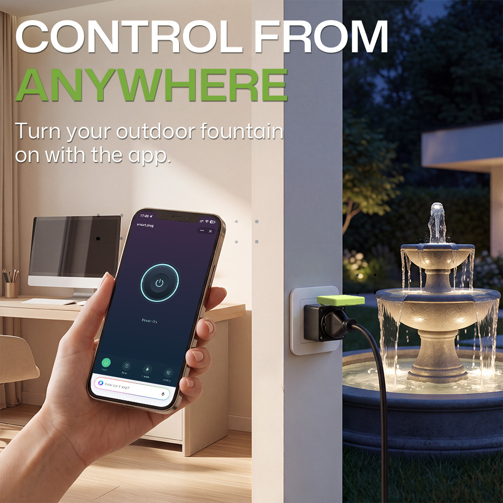 Wodoodporne inteligentne gniaz – Outdoor Power Outlet Wifi recenzja i cena